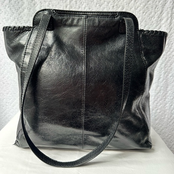 HOBO Praise Leather Tote Bag in Black - Picture 7 of 11